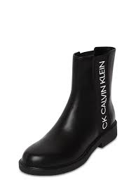 Bottine avec un petit défaut visible sur la photo mais rien de grave. Calvin Klein 20mm Yoshi Leather Beatle Boots In Black Lyst