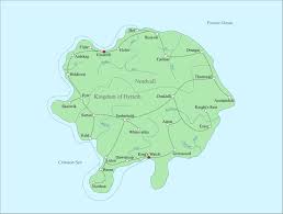 Map Of An Unnamed Island Created With Inkscape Mapmaking