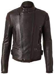 Lanvin Leather And Wool Biker Jacket Farfetch Com Designer Jackets For Men Mens Leather Bomber Jacket Lanvin Leather