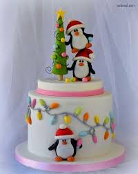 40 Beautiful Christmas Cake Decoration Ideas From Top Designers Christmas Cake Designs Christmas Cake Decorations Christmas Cakes Easy