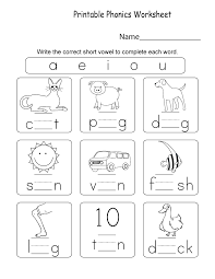Free Phonics Worksheets For Kids To Print Educative Printable Phonics Worksheets Phonics Kindergarten Kindergarten Phonics Worksheets