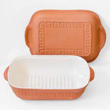 Mid Size Inside White Glazed Square Clay Pot Casserole Dish To Sum It Up The Claypot Is Easy To Use Lasts Long And S Clay Pots White Glaze Casserole Dishes
