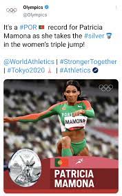 Patrícia mbengani bravo mamona, comm is a portuguese triple jumper of angolan descent. Dwvam2do5j4whm