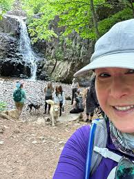 Hike near Auburn, CA with small waterfall