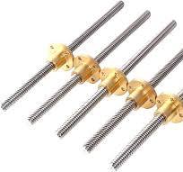 Kugelgewindemuttern Metall T10 Blei Schraube Pitch 2mm ...