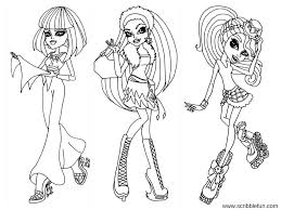 For kids & adults you can print monster high or color online. Free Monster High Coloring Pages To Print For Kids