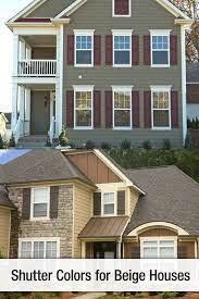 Beige is making a comeback. Shutter Colors For Beige Houses Shutter Colors House Shutters House Shutter Colors