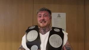 "THIS IS ALL I WANTED, THE CHAMPION OF MY COUNTRY TWICE!"