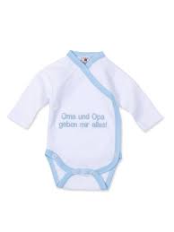 Milarda Sprüche Baby Jungen Langarm Wickel Body Oma Und Opa