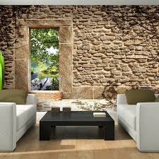 Poster Bild Tapeten Fototapete Wandbild Ziegel Wand Fenster Natur Baum 10502 P8 For Sale Eur 24 90 See Photos Money Back Gu Fototapete Tapeten Phototapete