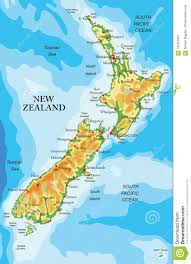 Hace parte del continente de oceanía y está ubicado en el hemisferio sur. Mapa Fisico De Nueva Zelanda Ilustracion Del Vector Ilustracion De Nueva Mapa 104350467