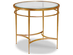 This commitment has made ashley homestore the no. Woodbridge Furniture Madeline Gold Leaf Antique Patina 30 Wide Round End Table Wbf115850
