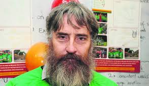 Francis Stenson's beard shave in aid of Irish Motor Neurone Disease