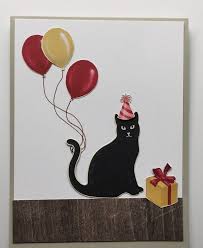 Get control of your money and black cat for luck. Creative Handmade Birthday Card For A Cat To Make At Home