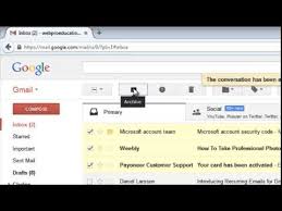 All About The Gmail Archive Youtube