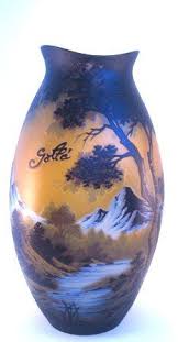 Art Rare Nouveau Galle Signe Par Vase Vases En Verre Amp Cristal Id Du Produit 11240572 Art Glass Vase Art Nouveau Art Nouveau Furniture