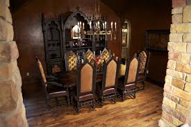 Gorgeous Gothic Style Dining Room Dining Room Victorian Gothic House Victorian Interior Design