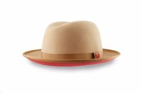 Fedora Hat Top Men S Red Bottom Fedora Hat By Keith And James Keith And James Hats For Men Fedora Hat Men Fedora Hat