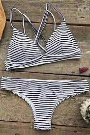 Hit Summer Stripe Bikini Set Striped Bikini Bikinis Bikini Swimsuits