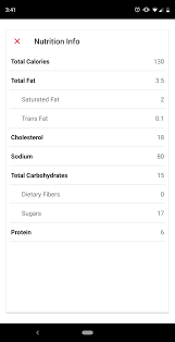 New Drink Menu Items Nutritional Information Timhortons