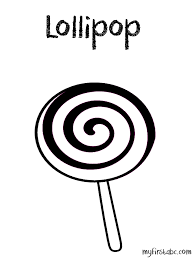 The coloring page is printable and can be used in the classroom or at home. Lollipop Coloring Pages Coloring Home