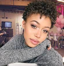 47 Cool New Hairstyle Ideas To Try This Winter Curly Hair Styles Natural Hair Styles Short Natural Hair Styles