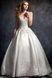 Kenneth Winston Style 1749 Classic Beaded Embroidery On Matte Satin Ballgown With Sweetheart Ball Gowns Wedding Fitted Wedding Dress Ball Gown Wedding Dress