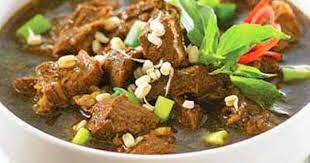 Rawon A K A Black Soup Meat Original Food From Indonesia Resep Daging Resep Masakan Indonesia