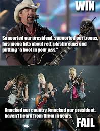 Toby Keith Vs The Dixie Twits Dixie Chicks Free Youtube Memes
