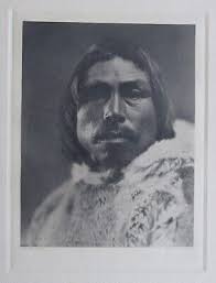 Robert Flaherty Photogravure Chief Tooktoo Nanook Eskimo Inuit Baffin  Nunavut