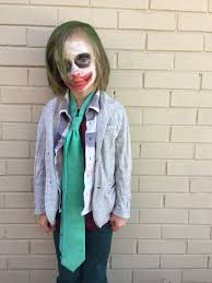 Diy Joker Kids Costume Batman Joker Diy Halloween Costume
