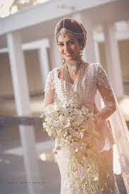 10 Awesome Wedding Dress Collection For Winter Wedding Ideas Christian Bridal Saree Bridal Wedding Dresses White Saree Wedding