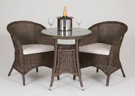 Riverdale Rattan Garden Bistro Set In Mocha Brown Teak Garden Furniture Rattan Garden Furniture Sets Rattan Garden Furniture