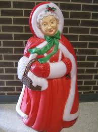 21 inch blowmold blow mold tree w/ all lights + free 12 inch w/o lights 2 for 1. Sold Price Ms Santa Claus Lighted Blow Mold Christmas Decoration 40 Tall By 22 Wide November 5 0118 4 00 Pm Est