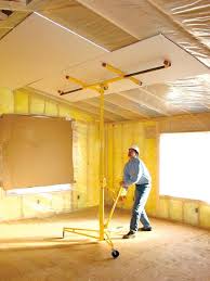 Learn About They Different Types Of Drywall How To Determine How Much You Ll Need And The Best Ways To Prepa Drywall Installation Drywall Ceiling Drywall Lift