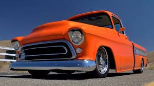 Image result for Orange 1957 Truck