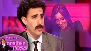 Sacha 'Borat' Baron Cohen Asks Melanie "What Her Price Is"
