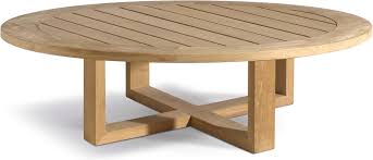 Mix and match 72 in. Outdoor Coffee Table Siena Teak Stone 152 Manutti