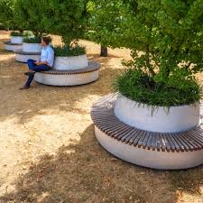 Purchase comfortable and trendy circular seating at alibaba.com for a splendid experience. Green Circular Benches Streetlife