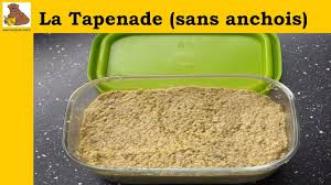 La Tapenade Sans Anchois Recette Rapide Et Facile Youtube