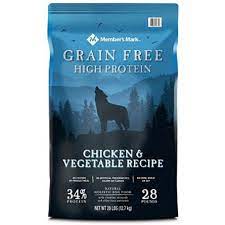Member S Mark Grain Free Chicken Vegetable Recipe Dog Food 28 Lb Es Please Be Sure To Check Dog Food Recipes Chicken And Vegetables Grain Free Dog Food