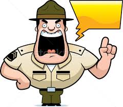 Cartoon Drill Sergeant Yelling Vector Illustration C Cthoman 9325610 Stockfresh Cartoon of woman or businesswoman who is calm and smiling while boss is yelling at her. cartoon drill sergeant yelling vector