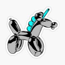 Download Balloon Unicorn Stickers Redbubble