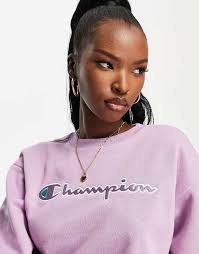 Lavender champion sweatshirt new arrivals