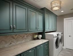 Robin S Egg Blue Cabinet With Glaze Glazed Robin S Egg Blue Cabinet Laundry Room With Teal Laundry Rooms Laundry Room Storage Small Laundry Room Organization