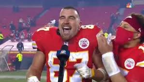 Patrick mahomes and the chiefs offense then caught fire, thanks in part to some questionable decisions and bumbles by houston, to even chiefs tight end travis kelce was blown away by the swift turn in the tide. Patrick Mahomes Doused Travis Kelce Kc Chiefs Win The Kansas City Star