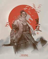 My Sekiro Fan Art Traditional Digital Mixed Medium Sekiro Samurai Art Art Character Art