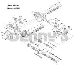 dana 44 front chevy