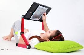 Adjustable Vented Portable Laptop And Tablet Desk Getdatgadget Ipad Bed Stand Tablet Desk Laptops And Tablet