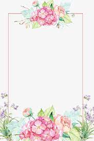 Beautiful Flower Borders Flower Borders Painted Flowers Flowers Png Transparent Image And Clipart For Free Download Flower Painting Flower Border Hand Painted Flowers
